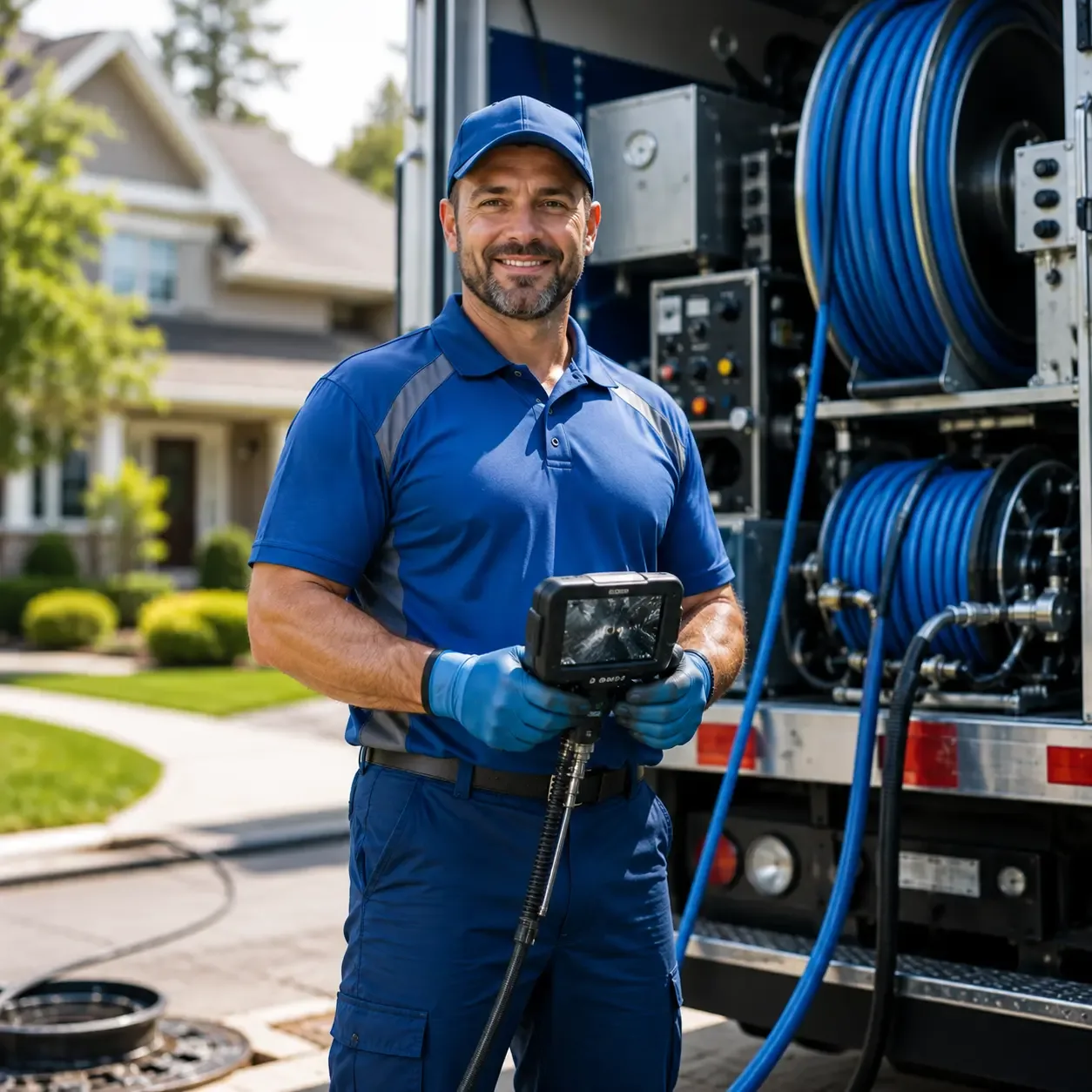 Local outdoor drain cleaning specialists in East Smithfield, PA